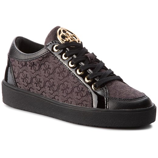 Sneakersy GUESS - FLGLN3 FAL12 BLKBL  Guess 35 eobuwie.pl