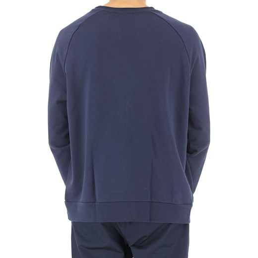 Calvin Klein Bluza dla Mężczyzn Na Wyprzedaży, Granatowy niebieski, Bawełna, 2019, M S
