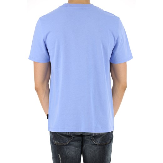 Calvin Klein Koszulka dla Mężczyzn, Light Blue, Cotton, 2017, L M S XL Calvin Klein  L RAFFAELLO NETWORK