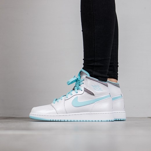 Buty damskie sneakersy Air Jordan 1 Retro High GG 332148 106 - BIAŁY