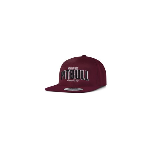 Czapka Pit Bull Snapback Flat Since 1989 - Bordowa (628036.4600)  Pit Bull West Coast uniwersalny ZBROJOWNIA