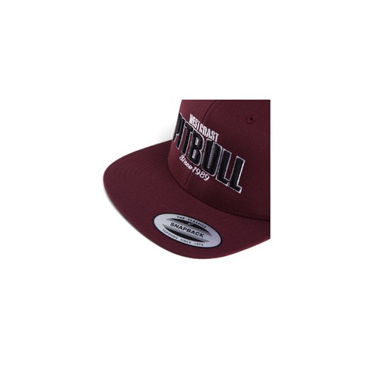 Czapka Pit Bull Snapback Flat Since 1989 - Bordowa (628036.4600) Pit Bull West Coast  uniwersalny ZBROJOWNIA