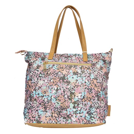 Shopper Bag z kwiatowym wzorem Dogsbybeluchi   wyprzedaż Oka Bags 