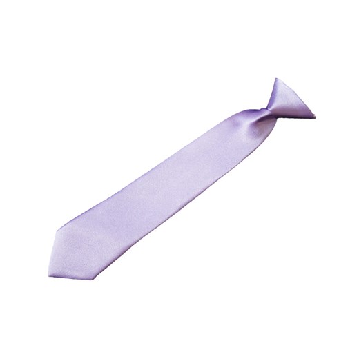 Krawat dla chłopca, krótki - fioletowy