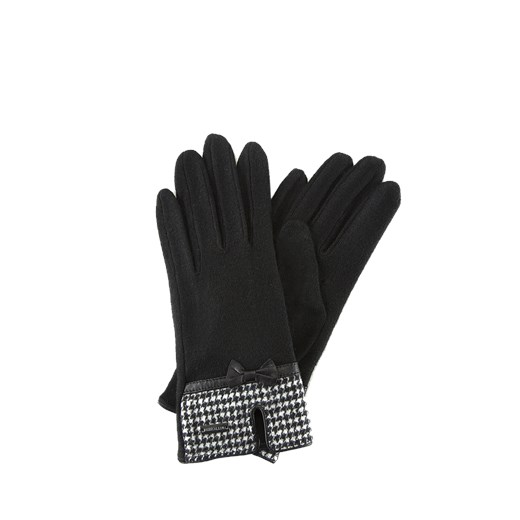 Rękawiczki wełniane czarne