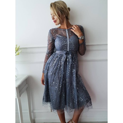 Sukienka spice blue   S Butik Latika