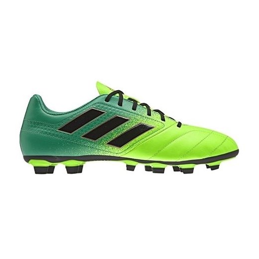Buty piłkarskie korki ACE 17.4 FxG Adidas (zielono-czarne)