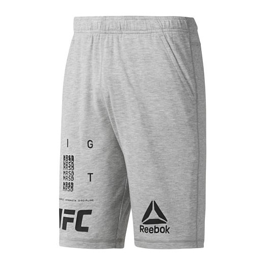 Spodenki treningowe męskie UFC Fan Gear Reebok (szare)