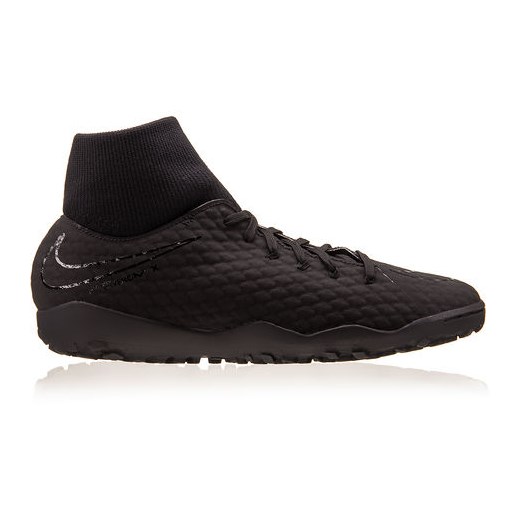 Buty piłkarskie turfy HypervenomX Phelon III DF TF Nike (czarne)