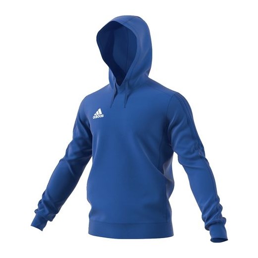 Bluza męska z kapturem Tiro 17 Hoody Adidas (niebieska)