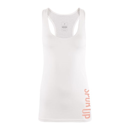 Koszulka damska fitness HOL18 TSDF601 Outhorn (biała)