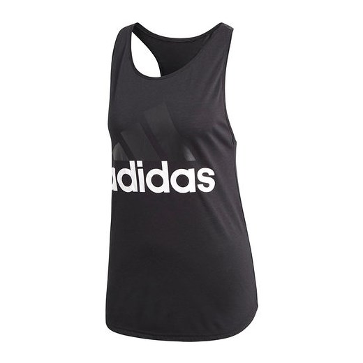 Koszulka damska bokserka Essentials Linear Loose Tank Adidas (czarna)