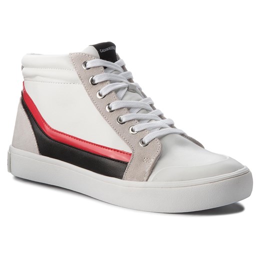 Sneakersy CALVIN KLEIN JEANS - Doris R0798  White/Black/White/To