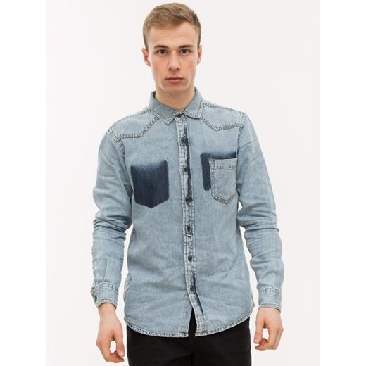 Denim Pocket Shirt Fresh Blue Wash TB2086