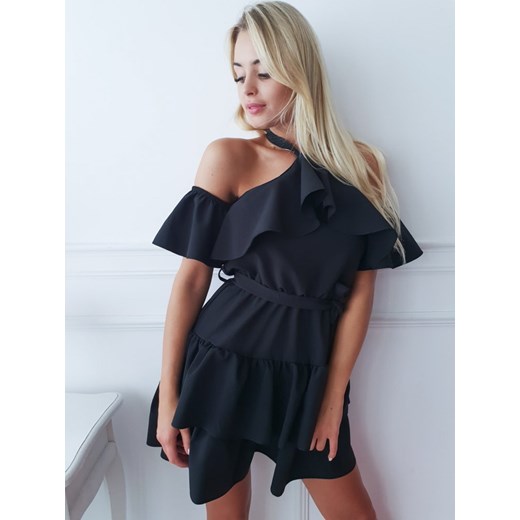 Sukienka Rhodos black czarny uniwersalny Butik Latika