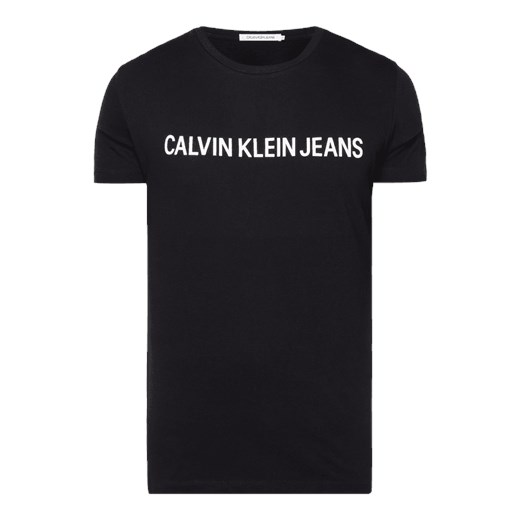 T-shirt z nadrukowanym logo  Calvin Klein XS Fashion ID GmbH & Co. KG