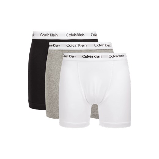 Bokserki w stylu retro o kroju Classic Fit w zestawie 3 szt. Calvin Klein Underwear bialy L Fashion ID GmbH & Co. KG