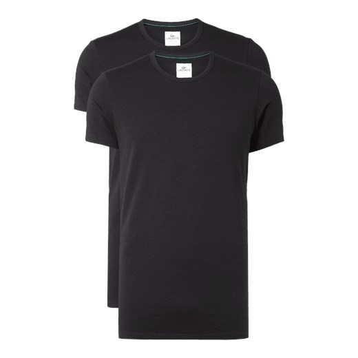 T-shirt ze streczem w zestawie 2 szt.  Lacoste S Fashion ID GmbH & Co. KG