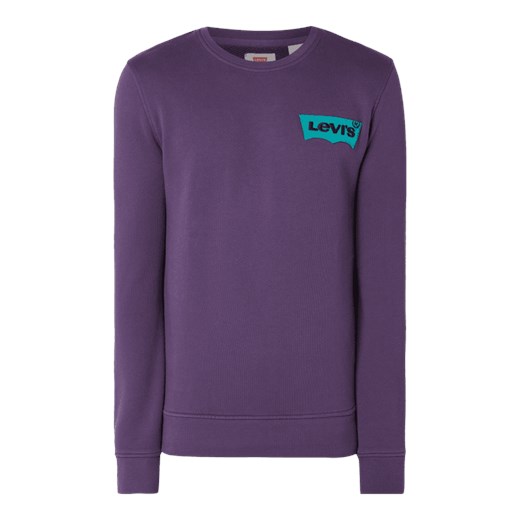 Bluza z naszywką z logo Levi's® granatowy M Fashion ID GmbH & Co. KG