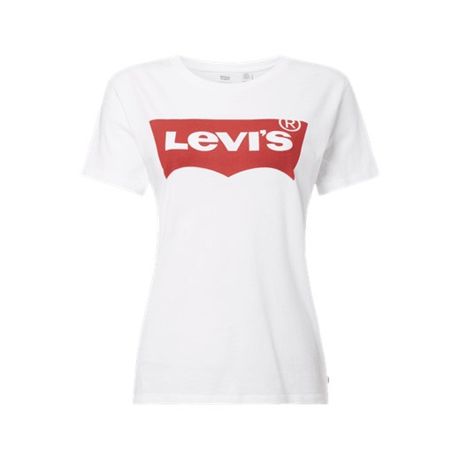T-shirt z nadrukowanym logo w kształcie skrzydła nietoperza  Levi's® S Fashion ID GmbH & Co. KG