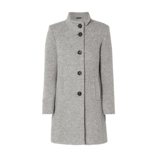 Krótki płaszcz ze stójką Milo Coats szary 44 Fashion ID GmbH & Co. KG