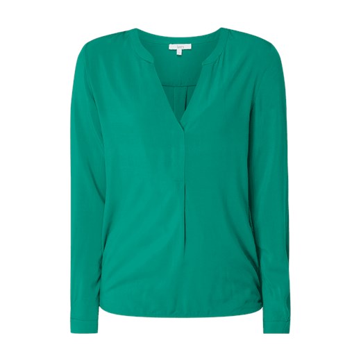 Bluzka z dekoltem w serek zielony Jake*s 44 Fashion ID GmbH & Co. KG