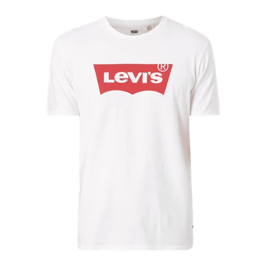T-shirt z nadrukowanym logo w kształcie skrzydła nietoperza Levi's®  M Fashion ID GmbH & Co. KG