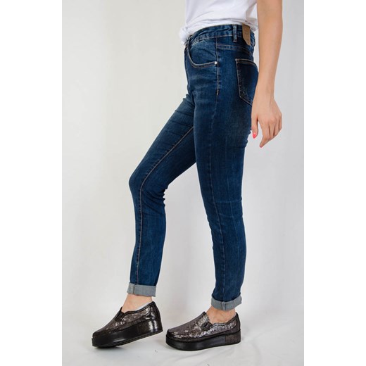 Spodnie jeansowe bez przetarć duże rozmiary (L- 4 XL)   M olika.com.pl