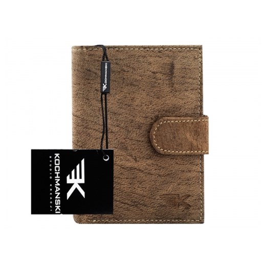 Skórzany portfel męski Kochmanski RFID stop 1234 Kochmanski Studio Kreacji®   Skorzany