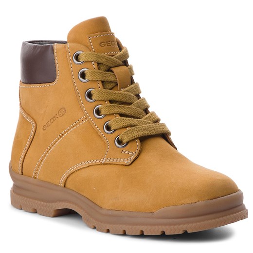 Trapery GEOX - J Navado B. A J845HA 032BC C2309 S Yellow/Dk Brown Geox  34 eobuwie.pl