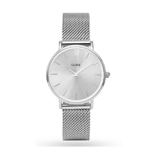CLUSE Minuit Mesh Full Silver CL30023    iNaCzas24.pl