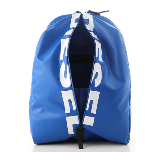 Diesel Plecak dla Mężczyzn, Brillant Blue, Poliuretan, 2017  Diesel One Size RAFFAELLO NETWORK