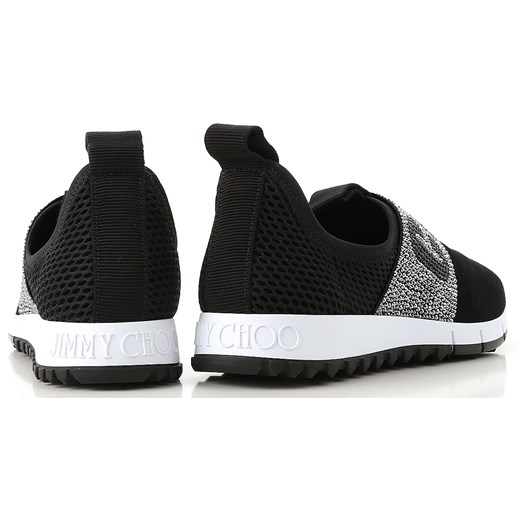 Jimmy Choo Trampki dla Kobiet, Czarny, Skóra, 2017, 36 36.5 37 37.5 38 38.5 39 40 Jimmy Choo 38 RAFFAELLO NETWORK