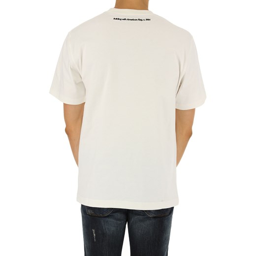 Calvin Klein Koszulka dla Mężczyzn, Biały, Bawełna, 2017, M S Calvin Klein  S RAFFAELLO NETWORK