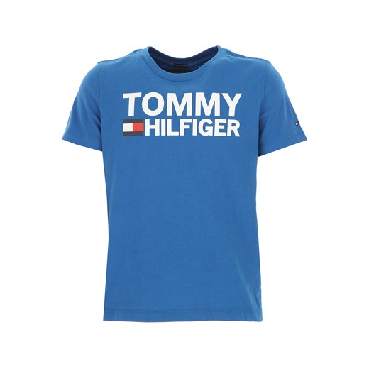 Tommy Hilfiger Koszulka Dziecięca dla Chłopców, Jasny niebieski, Bawełna, 2017, 10Y 14Y 16Y 6Y  Tommy Hilfiger 6Y RAFFAELLO NETWORK