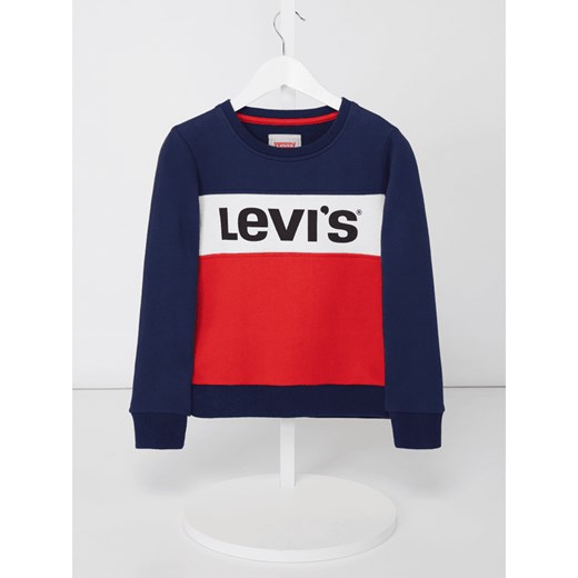 Bluza z nadrukowanym logo  Levis Kids 176 Peek&Cloppenburg 