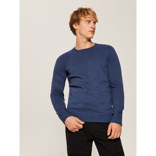 House - Gładki sweter - Niebieski House  XL 