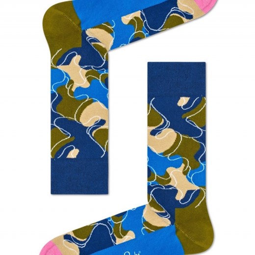 Skarpetki Happy Socks x Wiz Khalifa WIZ01-7000 - WIELOKOLOROWY   36-40 sneakerstudio.pl