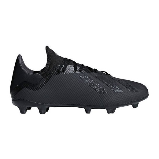 Buty piłkarskie korki X 18.3 FG Adidas (czarne)  Adidas 43 1/3 wyprzedaż SPORT-SHOP.pl 