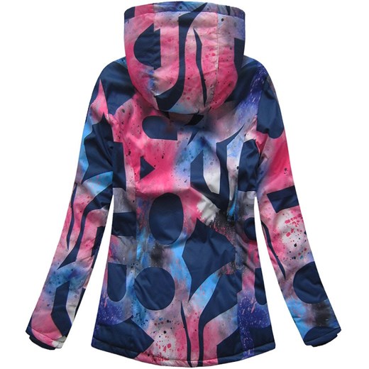 KURTKA ZIMOWA Z MEMBRANĄ FIOLETOWA (W182) Speed.A XL (42) goodlookin.pl