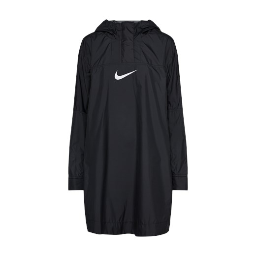 Czarny płaszcz damski Nike Sportswear