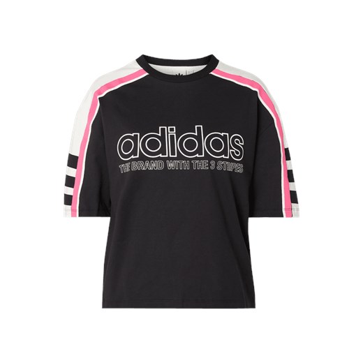 Bluzka z nadrukowanym logo Adidas Originals  38 Peek&Cloppenburg 