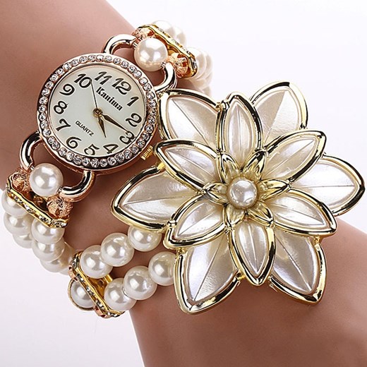 Zegarek Pearl Bloom - Biały