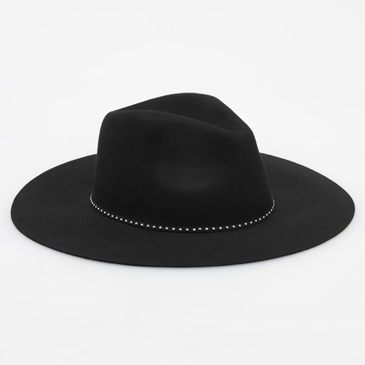Reserved - Wełniany kapelusz - Czarny Reserved  M 