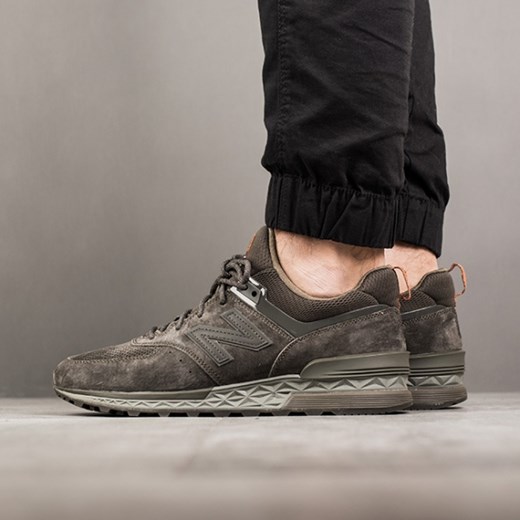 Buty męskie sneakersy New Balance MS574CA - ZIELONY