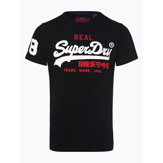 Superdry - T-shirt męski, niebieski  Superdry S vangraaf