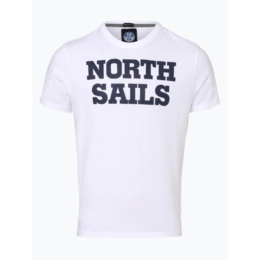 North Sails - T-shirt męski, czarny North Sails  M vangraaf