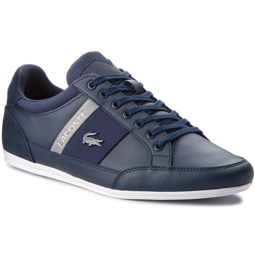 Sneakersy LACOSTE - Chaymon 318 3 Us Cam 7-36CAM0011178 Nvy/Gry Lacoste  46.5 eobuwie.pl