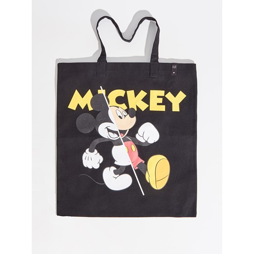 Sinsay - Bawełniana torba mickey mouse - Czarny Sinsay One Size