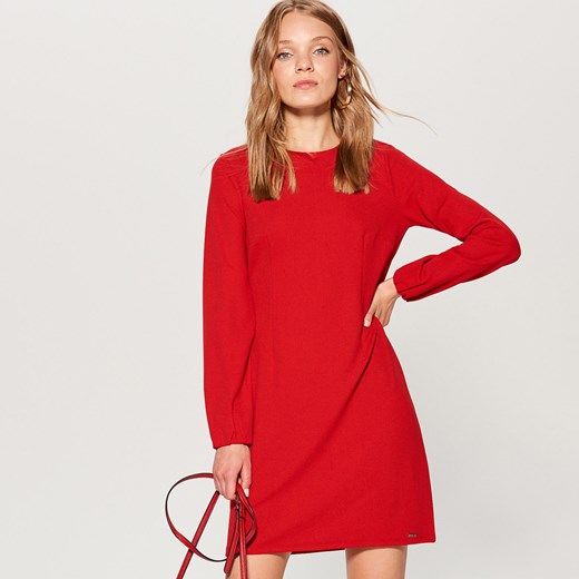 Mohito - Czerwona sukienka - Czerwony Mohito  XS 